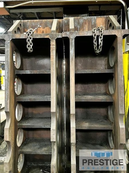 (2) 112&quot; x 35.75&quot; x 36.75&quot; Heavy Duty Cast Angle Plates