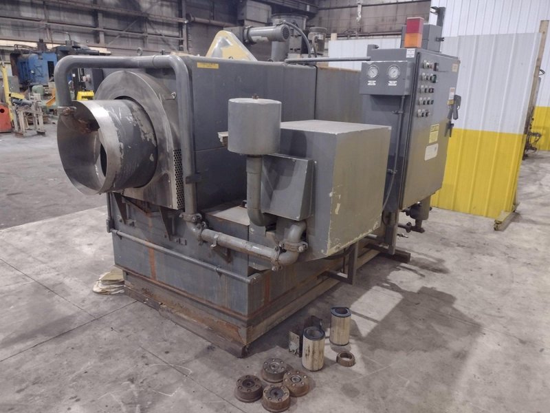 24&quot; HURRICANE MODEL 250 2 STAGE ROTARY DRUM ELECTRIC HEAT STAINLESS STEEL PARTS WASHER: STOCK #13539