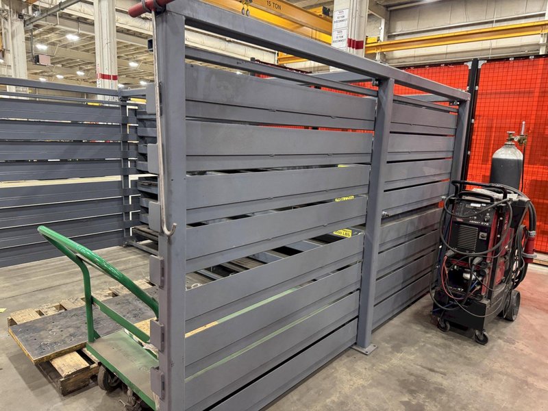 5' X 10' MODEL 8H-60X120 STEEL STORAGE SYSTEM'S RACK: STOCK #81125
