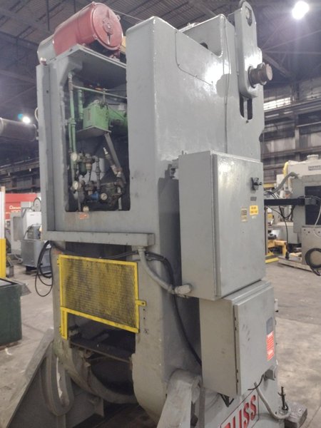 110 TON BLISS OBI MODEL #C-110 FW STAMPING PUNCH PRESS, 6" STROKE : YOBRO #25934
