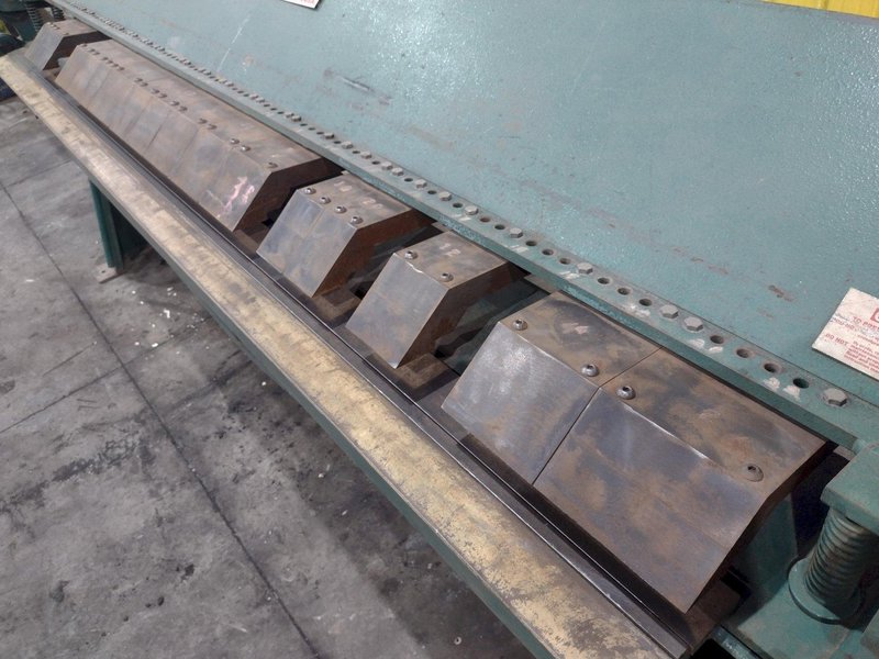 8' X 14 GAUGE NATIONAL MODEL #U6-9614 BOX &amp; PAN FINGER BRAKE: YOBRO #25800