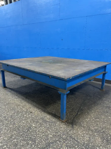 110” X 91” WELDING TABLE