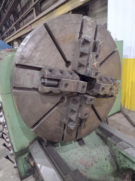 42" X 288" TOS CELAKOVICE MODEL #SU100 ENGINE LATHE WITH 4.25" HOLE AND METRIC THREADING: STOCK 15151