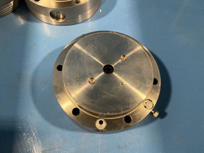 SCHUNK 5.5” DIAMETER PNEUMATIC QUICK CHANGE CLAMPING MODULES  -  VERO-S NSE PLUS 138