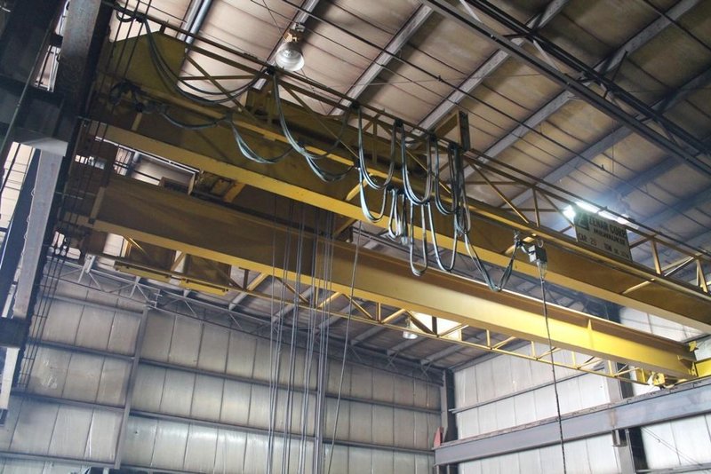 20 TON X 45'10' ZENAR OVERHEAD BRIDGE CRANE: STOCK #63568
