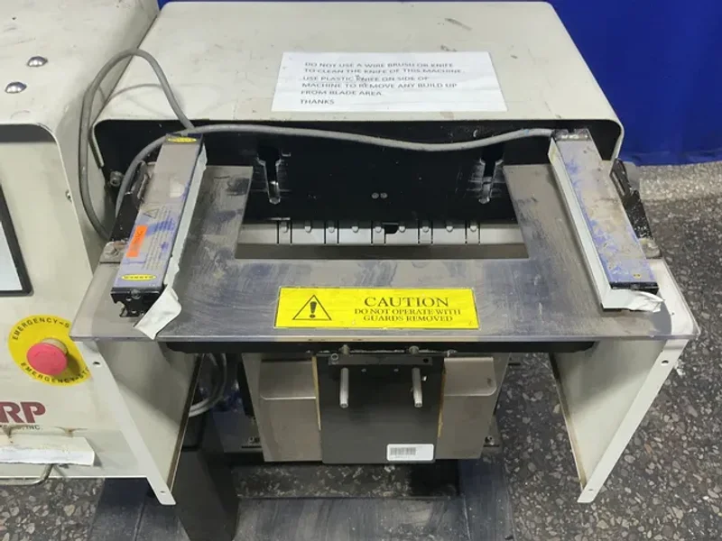 SHARP PACKAGING SYSTEMS, INC. 13” ROLL BAGGING MACHINE  -  BPS-2