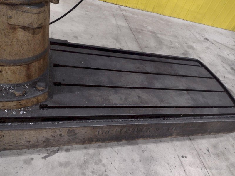 5&#039; x 15&quot; FOSDICK MODEL ECONOMAX RADIAL ARM DRILL: STOCK #21792