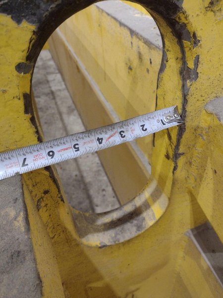 50 TON X 20' BUSHMAN MODEL #413 LOAD BEAM CRANE  LIFT  SPREADER BAR: STOCK #21347