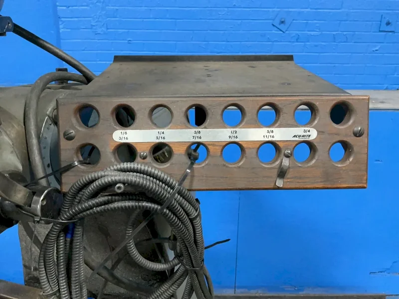 BRIDGEPORT 9” X 42” VERTICAL MILL