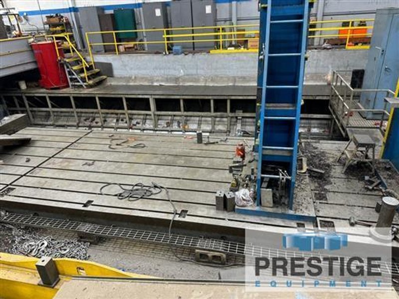 Wotan 6.3&quot; Rapid 3 CNC Floor Type Horizontal Boring Mill w/Infeeding Column