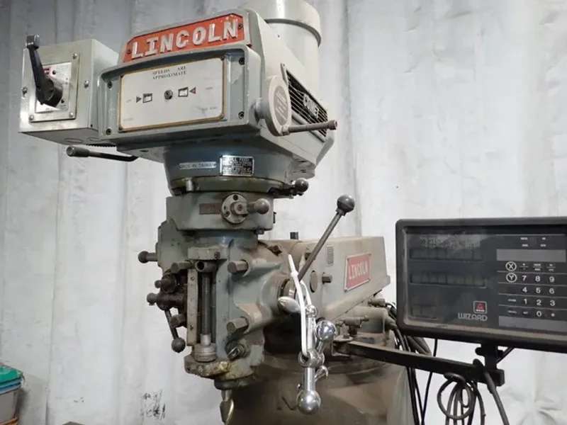 COMET LINCOLN 10" X 50" VERTICAL MILL  -  3KVHD