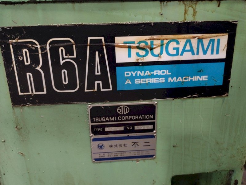 1.75&quot; TSUGAMI MODEL #R6A 2-ROLL CYLINDRICAL THREAD ROLLER: STOCK #16215