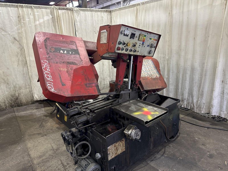 16" X 16" AMADA HORIZONTAL BAND SAW: STOCK #77532