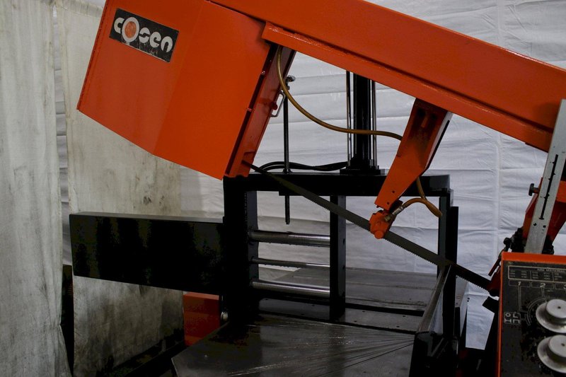 16-1/2" X 25-1/2" COSEN MODEL SH-650M HORIZONTAL SAW: STOCK #75003