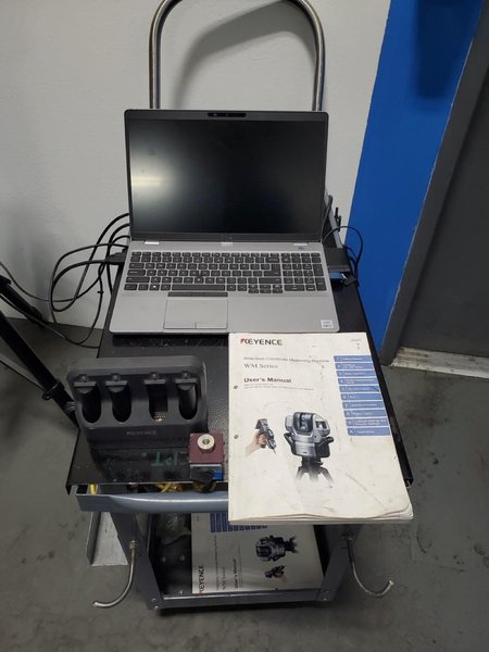Keyence WM-3000 3D Wireless Wide Area Handheld CMM, 2020