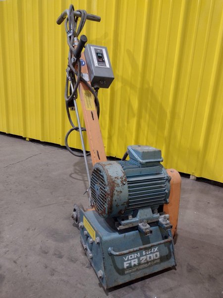 6&quot; VON ARX MODEL #FR-200 ELECTRIC FLOOR SCARIFIER: STOCK #16195