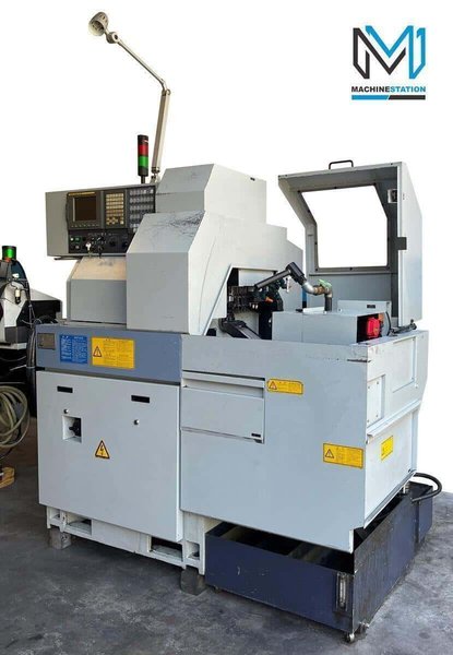 Star SB-16 CNC Swiss Screw Type Automatic Lathe Turning