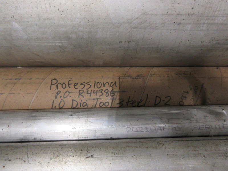 Pallet "O" Round Material - Stainless Steel &amp; Aluminum- Auction Item