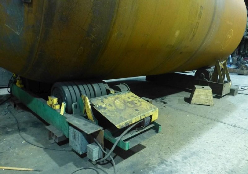 120 TON PANDJIRIS MODEL #PR-240 WELDING TANK TURNING ROLLS, 60 TON DRIVE &amp; 60 TON IDLER: STOCK #13370