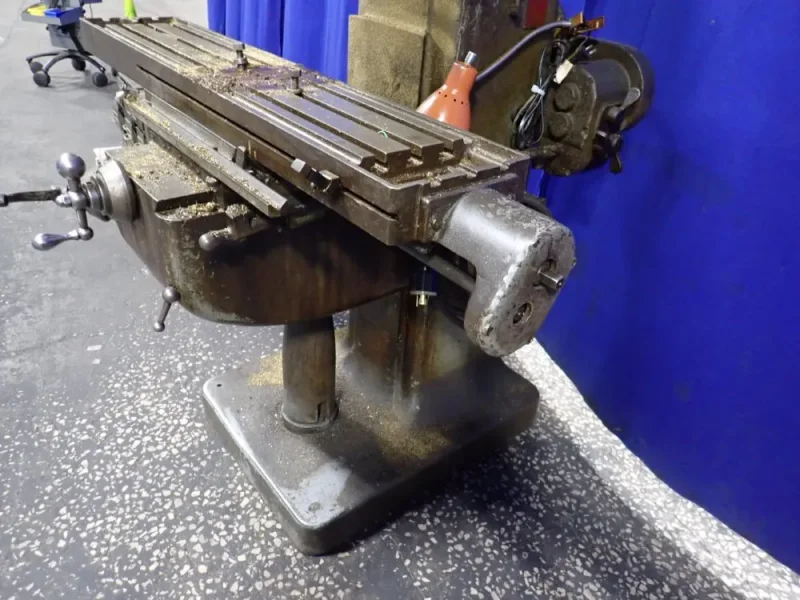 INDEX MACHINE &amp; TOOL CO 9" X 46" VERTICAL MILL  -  55