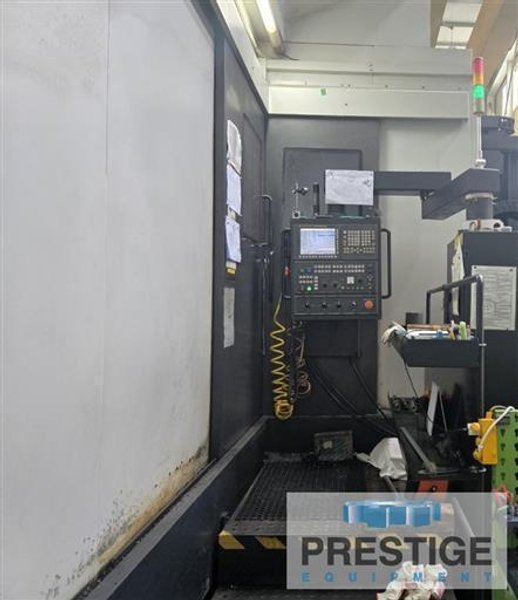 Doosan 5.12&quot; DBC-130II CNC Table Type Horizontal Boring MIll w/ Pallet Changer