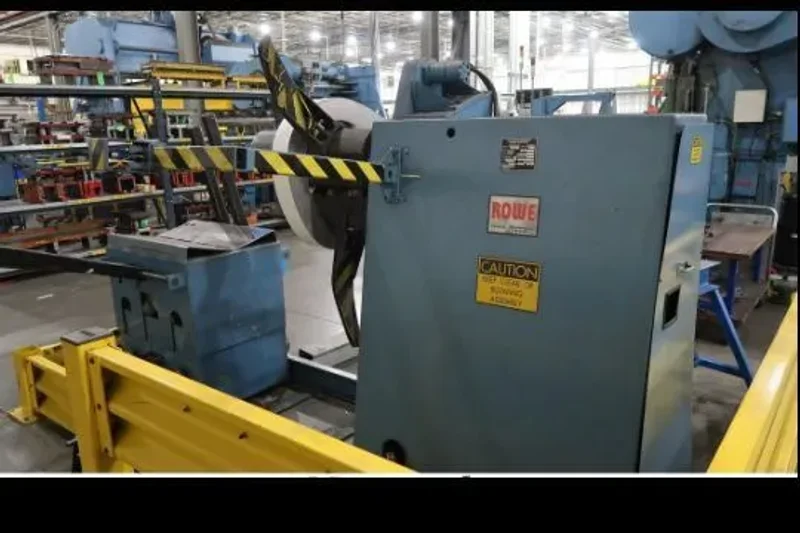 10,000 LB X 24&quot; X .032&quot; ROWE SERVO FEED LINE