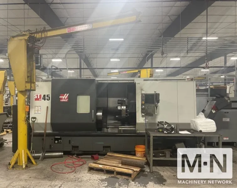 HAAS ST-45 CNC Lathe, 2014