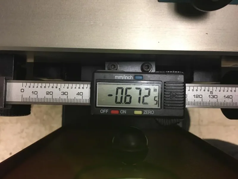 14" STARRETT Model HE350 Bench Top Optical Comparator, S/N 40508.