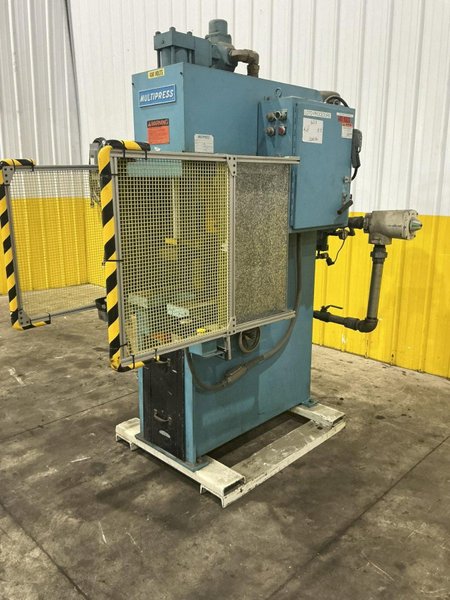 15 TON MULTIPRESS MODEL #FW4H-150M-C461 HYDRAULIC PRESS 12" STROKE : YOBRO #25895