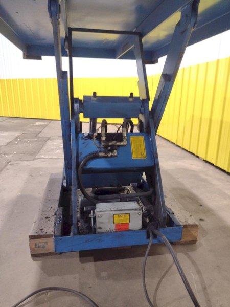 6,500 LB CAPACITY, 48&quot; X 72&quot; TABLE BISHAMON ELECTRIC/HYDRAULIC SCISSOR LIFT TABLE: STOCK #19942