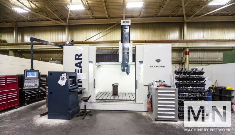 Parpas Diamond CNC Vertical Machining Center, 2012