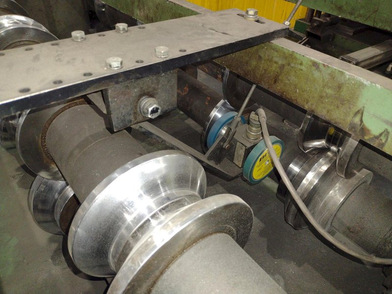36" HI-RIB AG PANEL LINE: 14 STAND BRADBURY MODEL M2.548-14 ROLLFORMER &amp; AIRAM CUTOFF PRESS: YOBRO #26013