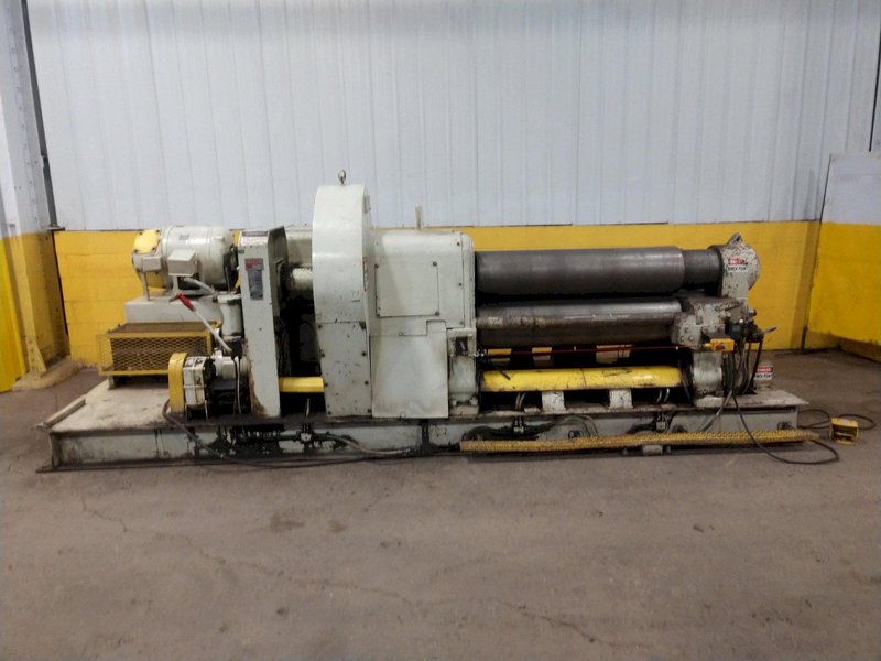 50" X 7/8" WEBB MODEL #9L PLATE BENDING ROLL. STOCK #1120924