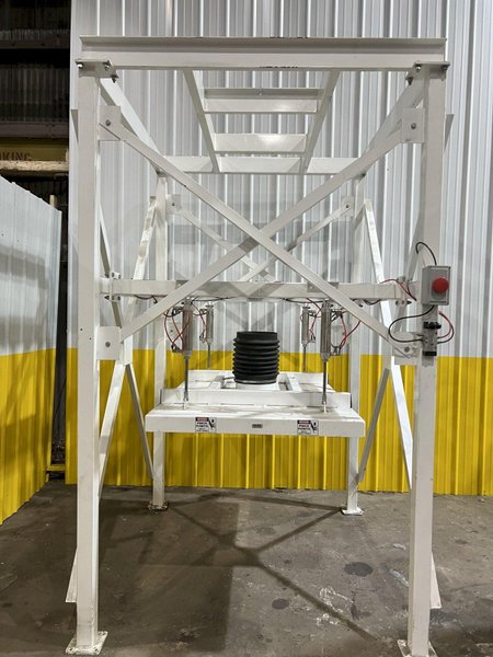 40 HP x 4 STATION CLEAN AIR TECHNOLOGIES / EUROVAC INDUSTRIAL TRANSIT &amp; BUS CENTRAL VACUUM SYSTEM: STOCK #19901