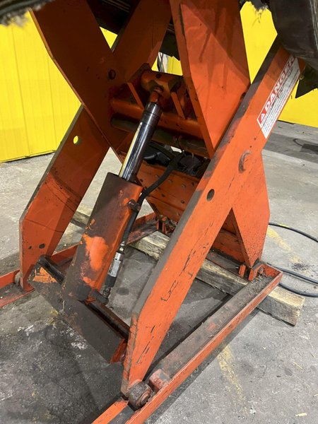 3,000 LB X 24&quot; X 48&quot; PRESTO MODEL XL36-30 HYDRAULIC POWER SCISSOR LIFT TABLE 110V: STOCK #20212
