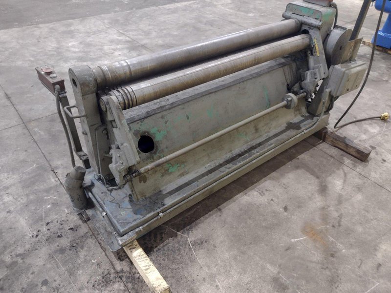 60" X 16-GAUGE WYSONG MODEL #B-60 PLATE BENDING ROLL: YOBRO #25834