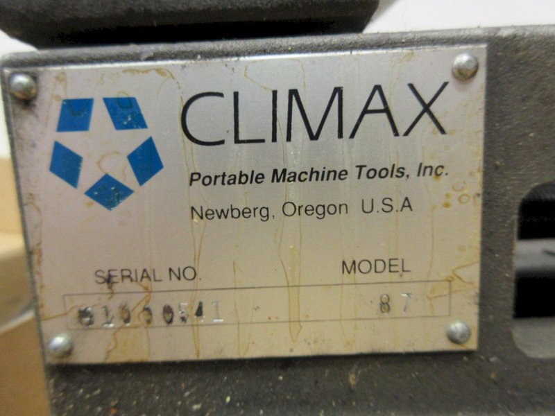 Climax Key Mill, Model 87, with Bolt Down Hardware, Portable Key Way Mill for Round Stock- Auction Item