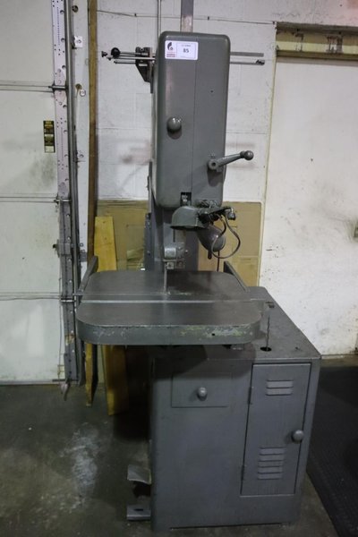 Grob NS18 Vertical Band Saw with Blade Welder and Grinder- Auction Item