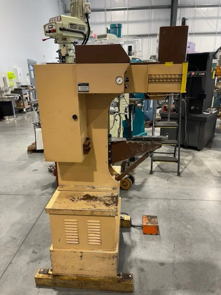 HAEGER HP6-B  6 Ton Hydraulic Insertion Press &amp; Autofeed Bowl USA #6836