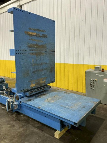 5000 LBS x 60" x 48" AUTOMATIC HANDLING HYDRAULIC UPENDER / FLIPPER: YOBRO #25093
