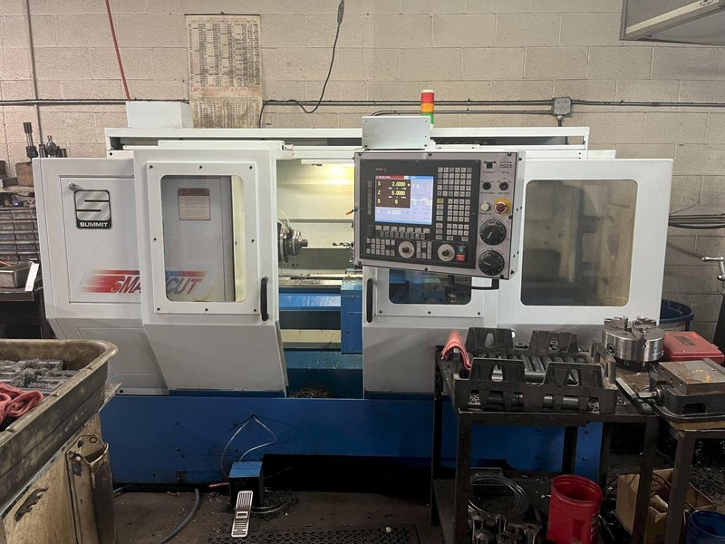 14&quot; x 40&quot; Summit Model SCT 14x40 CNC lathe, New 2018.