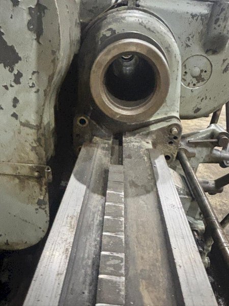 #2A WARNER &amp; SWASEY MODEL #M-510 TURRET LATHE WITH BAR FEED: YOBRO #24459