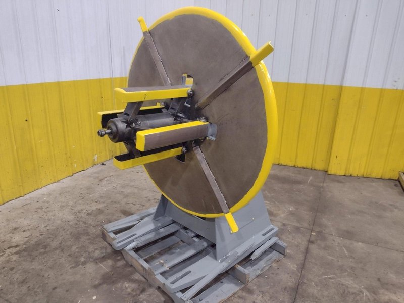 4,000 LBS X 18" LITTELL MODEL #40-18 PULL OFF COIL REEL UNCOILER: YOBRO #25258