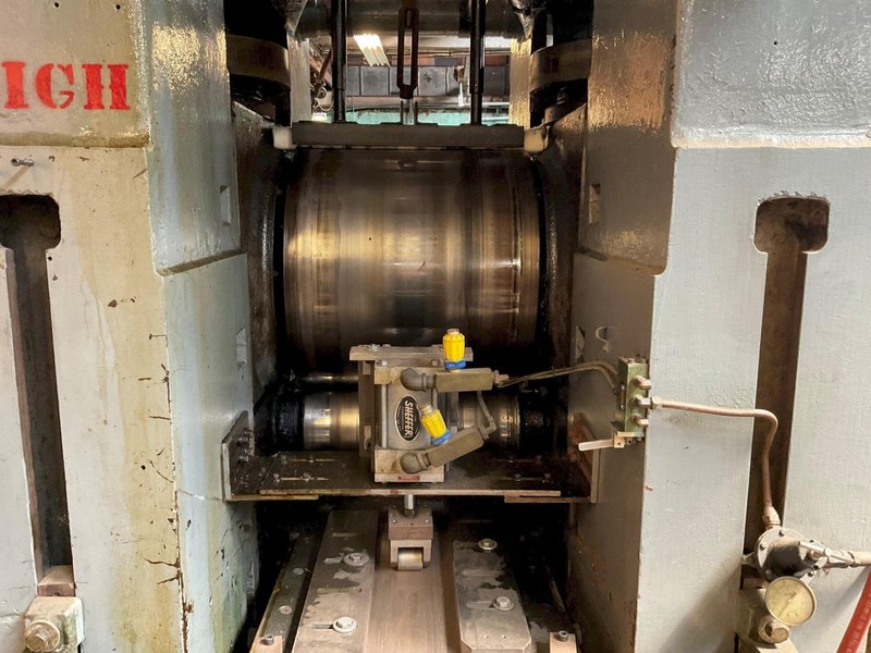 8&quot; X 22&quot; X 20&quot;  BLISS 4-HIGH ROLLING MILL (14537)