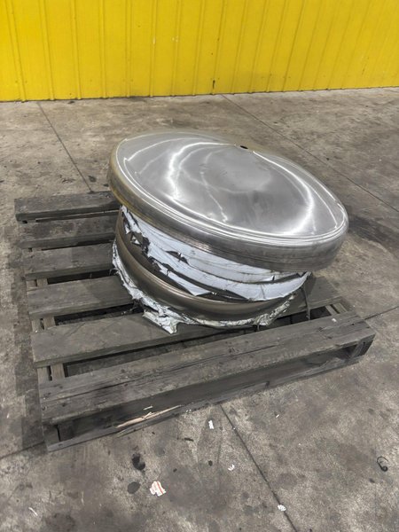 STAINLESS STEEL FLANGED TANK HEADS: STOCK #23191