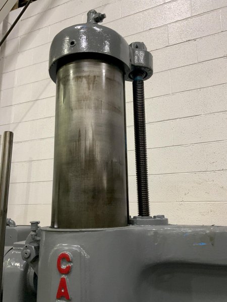 3' X 9" CARLTON RADIAL DRILL: STOCK #80735