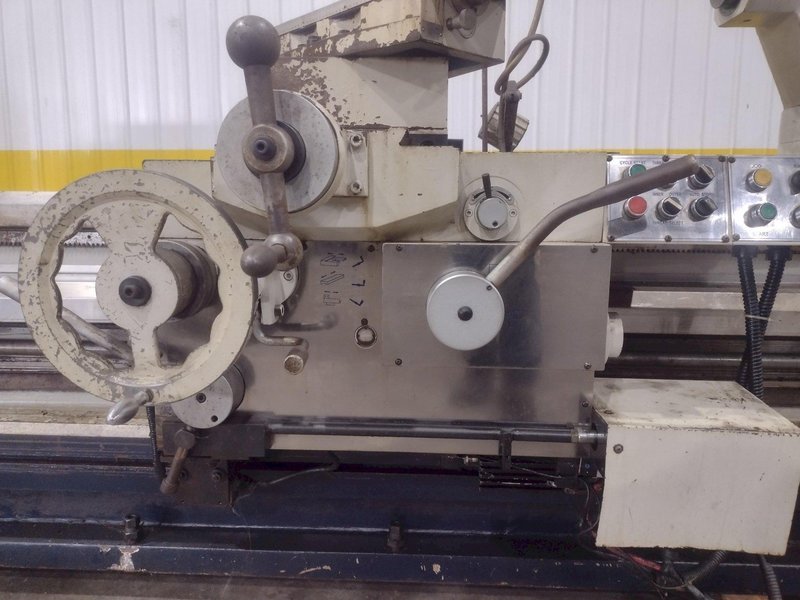40" X 120" WILLIS MODEL #PA4010030 HOLLOW SPINDLE ENGINE LATHE, 10" HOLE, MAMMOTH SERIES, NEW 2009: STOCK #22267