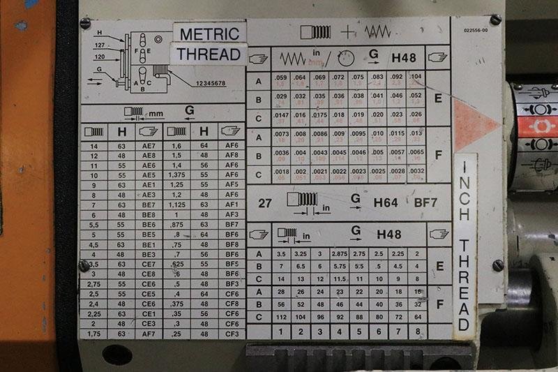 15&quot; x 54&quot; LEBLOND-MAKINO Engine Lathe, Model 15&quot; Regal
