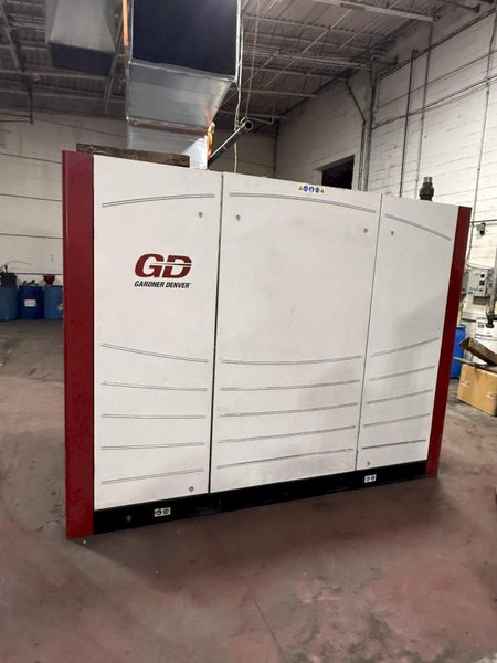 150 HP GARDNER DENVER ROTARY SCREW WATER COOLED AIR COMPRESSOR: STOCK #23414