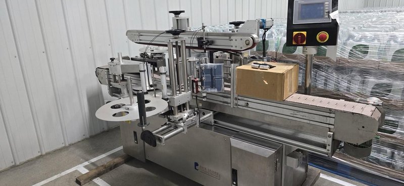 Pack Leader PRO-515 Front and Back Labeler for Round Containers